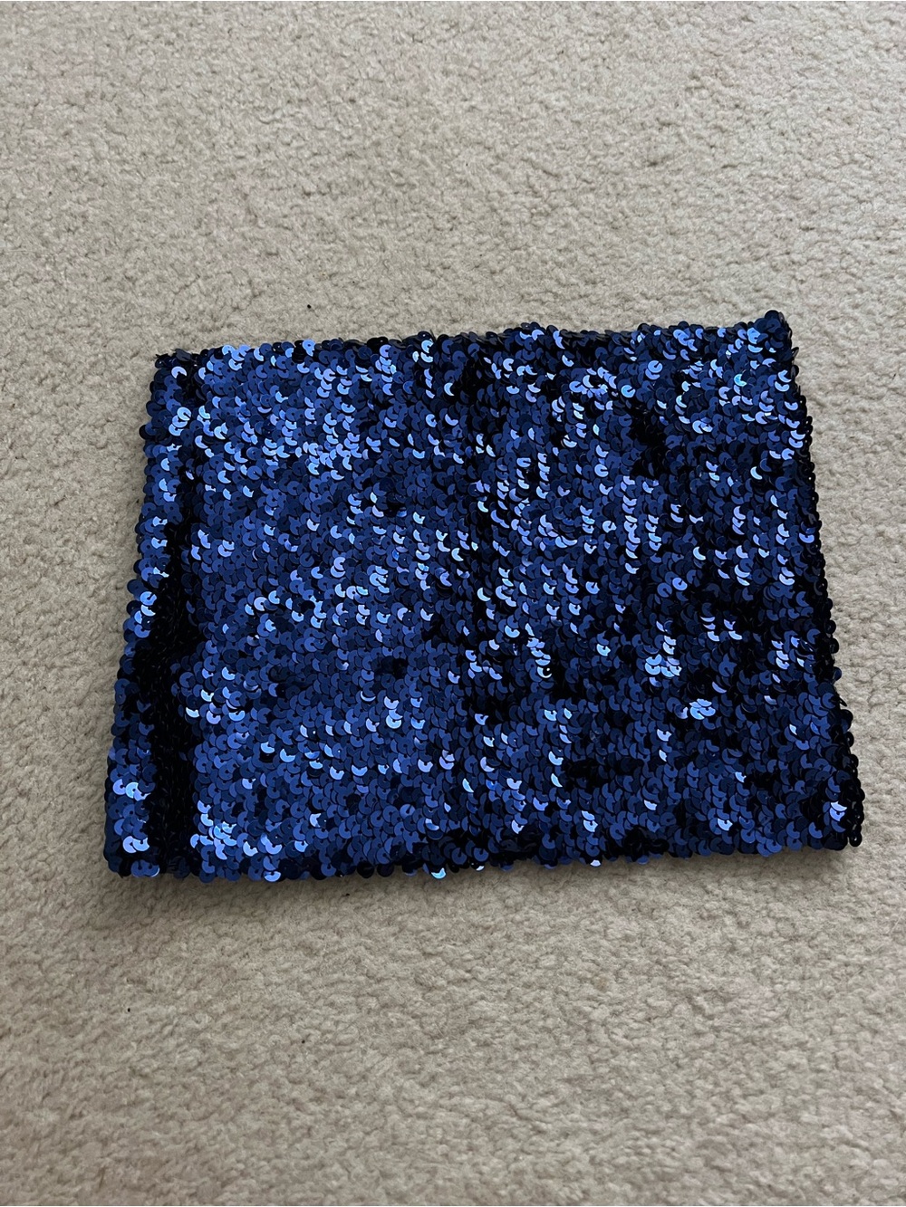 Blue Sequin Women's Tube Top Pink Victoria’s Secret - Shimmering Party Mini